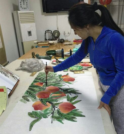 传书画精神 绘妙手丹青——实力派青年女画家徐杨