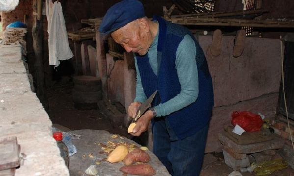 La cena de un viejo soldad chino 8