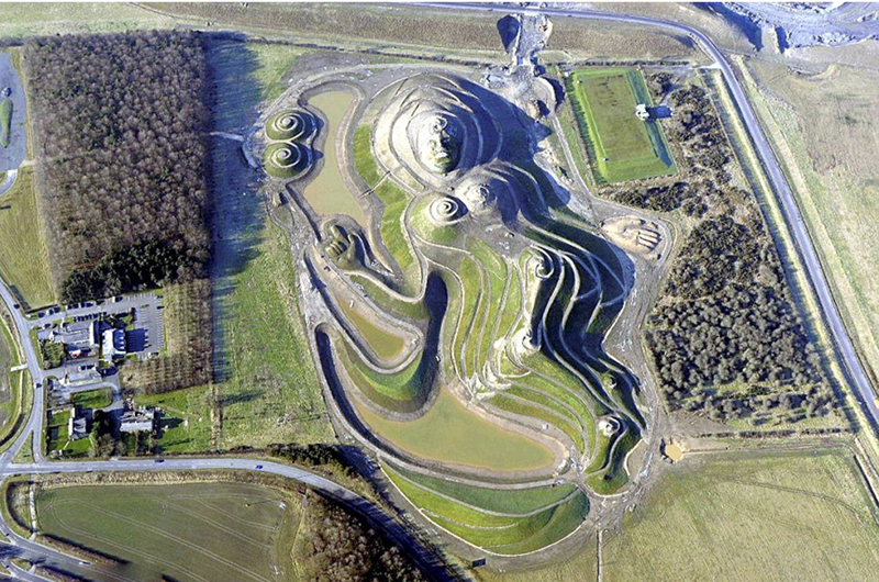 Northumberlandia: parque con la figura humana más grande del mundo 