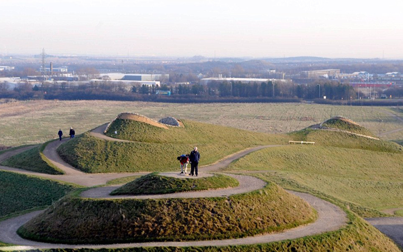 Northumberlandia: parque con la figura humana más grande del mundo 