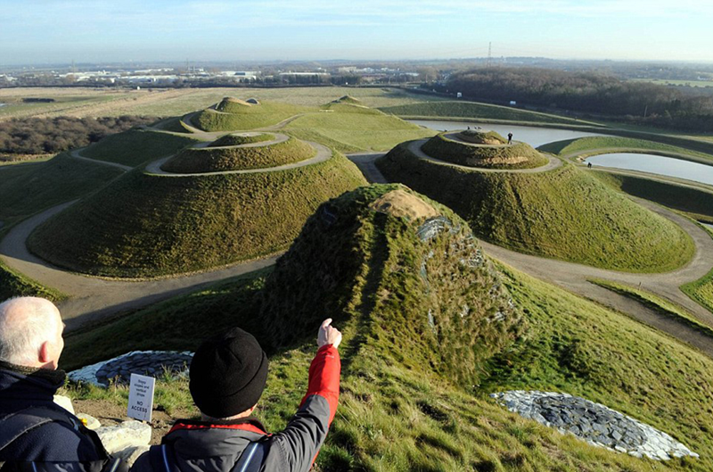 Northumberlandia: parque con la figura humana más grande del mundo 