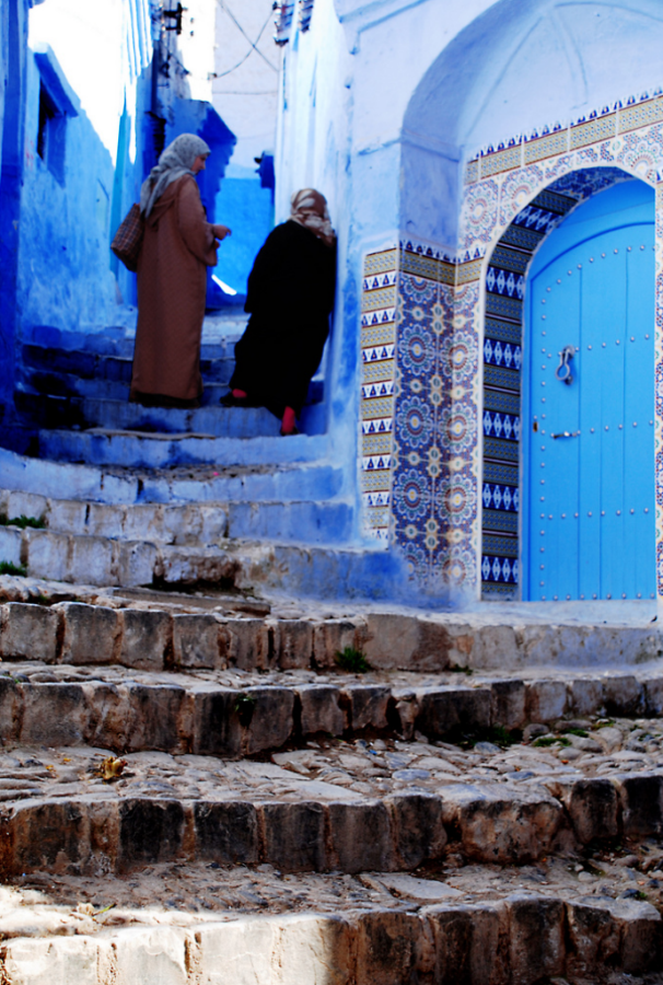 Conoce la paz de un pueblo azul de Marruecos, turismo