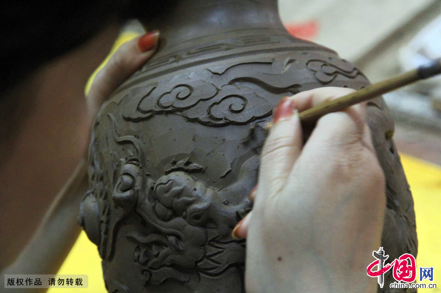Enciclopedia de la cultura china: La antigua cerámica del Río Amarillo 4