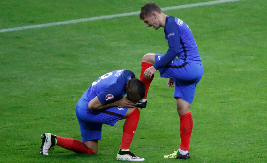 El partido en fotos: Francia - Islandia 5-2