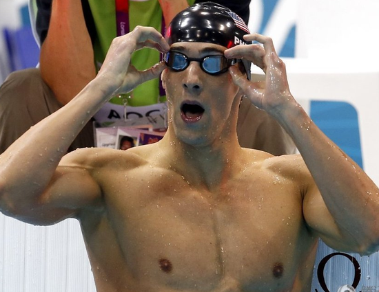 Michael Phelps' Olympic legend grew even greater as he defeated Ryan Lochte to win the gold medal in the men's 200 meter medley on Thursday.
