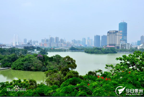 The view of Huizhou, a prefecture-level city in the heart of Guangzhuo Province.[File photo/huizhou.cn]