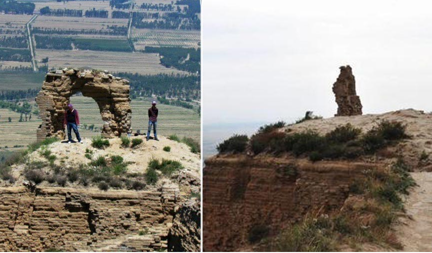 The recent collapse of the Great Wall's 'Moon Gate' in Guangwu was caused by high winds, officials in northwest China's Shanxi province said. 