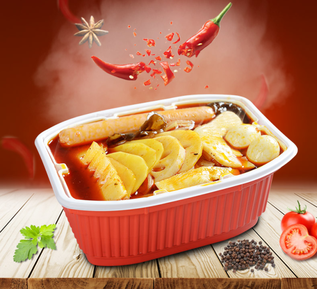 An advertisement for instant, self-heating hotpot [Screenshot: tmall.com] 