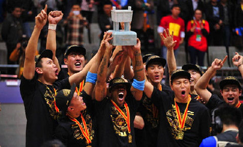 北京队赢得本赛季CBA联赛总冠军