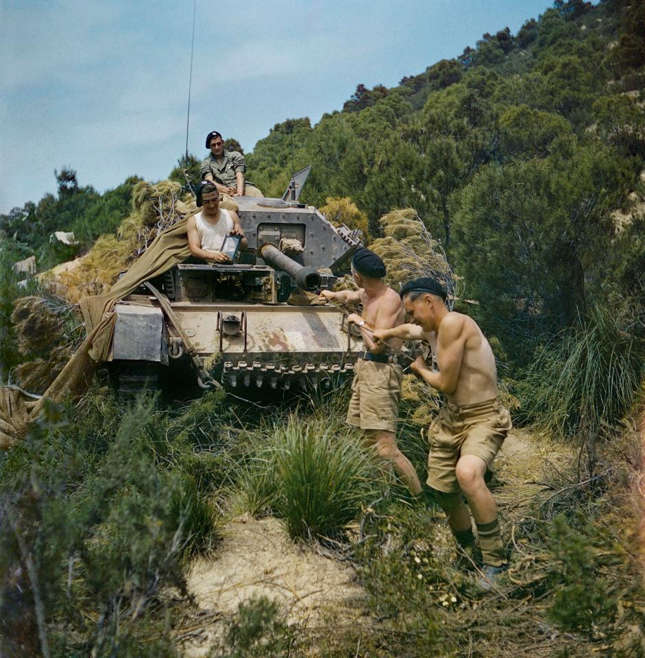 二戰罕見彩色照片曝光 多數為首次面世