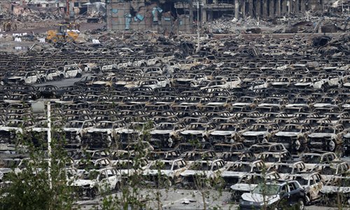 3000 tonnes de produits chimiques toxiques se trouvaient dans l'entrepôt de Tianjin