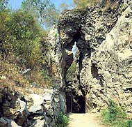 Ancient China Cave At Zhoukoudian