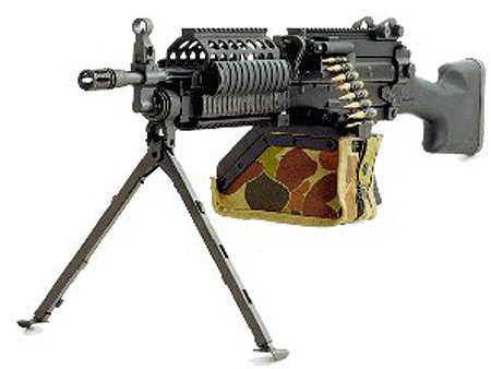 特种兵的支援利器:mk46 mod0机枪[组图]