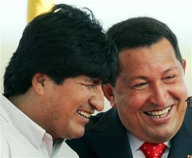 玻利维亚与古巴及委内瑞拉组成三国反美联盟(