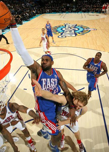 East beats West 134-128 in 2008 NBA All-Star game 