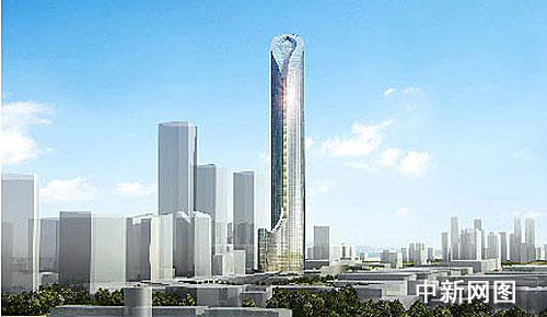 香港九龙仓在苏州开建江苏第一高楼(图)