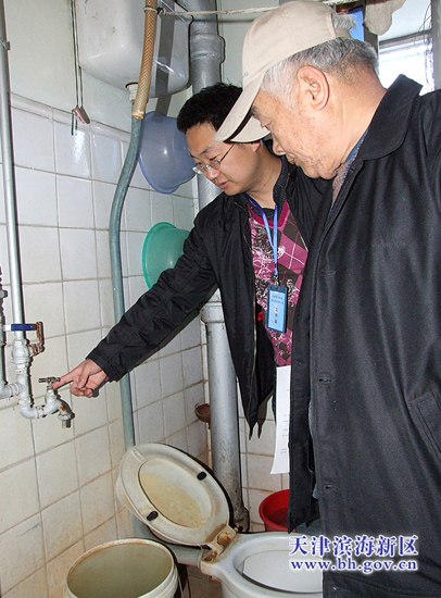 天津大港区为居民免费更换节水器具-卫浴新闻