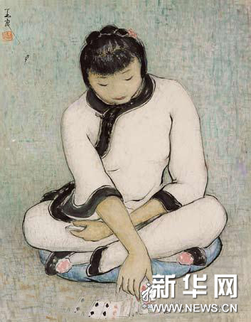 从白描<em>到</em>彩墨 解读<em>才女</em>潘玉良的中国画创作图