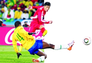 打破巴西大门的朝鲜人