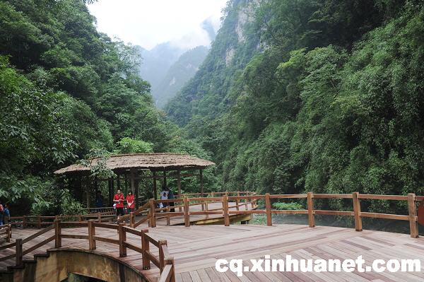 重庆黑山谷华丽变身中国最美养生峡谷
