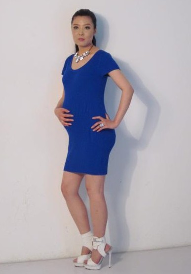 准妈妈杜丽拍<em>性感</em>孕妇照 神枪<em>美女</em>体态风韵(组