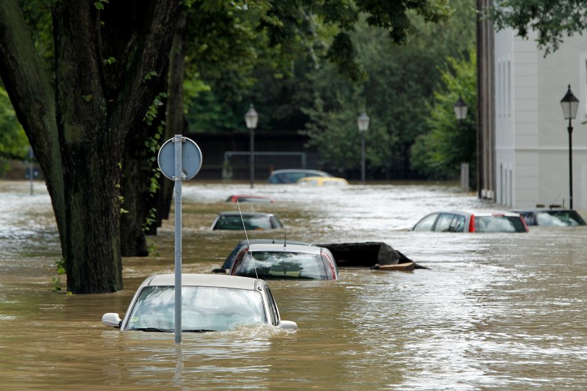 德国东部地区爆发洪水 已造成3人死亡(高清组