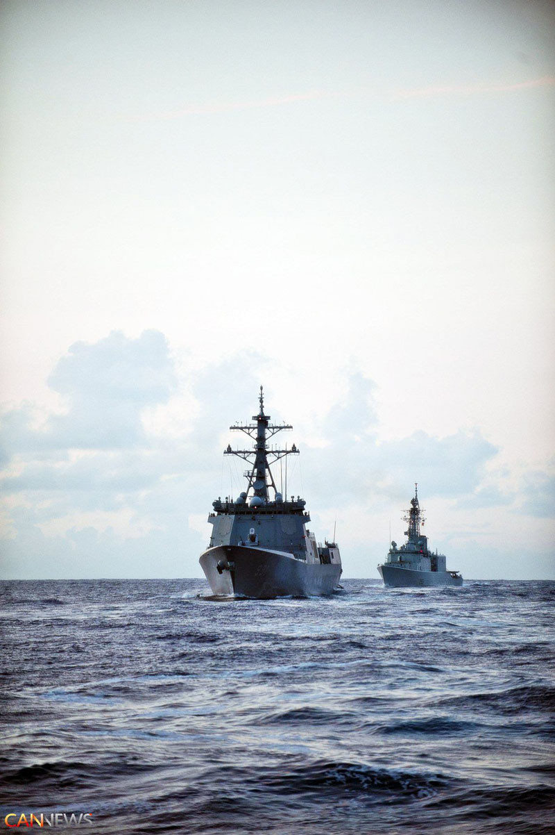 高清:韩日协同演练