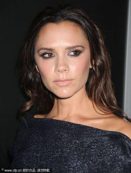 组图:<em>贝克汉姆老婆辣妹</em>走秀