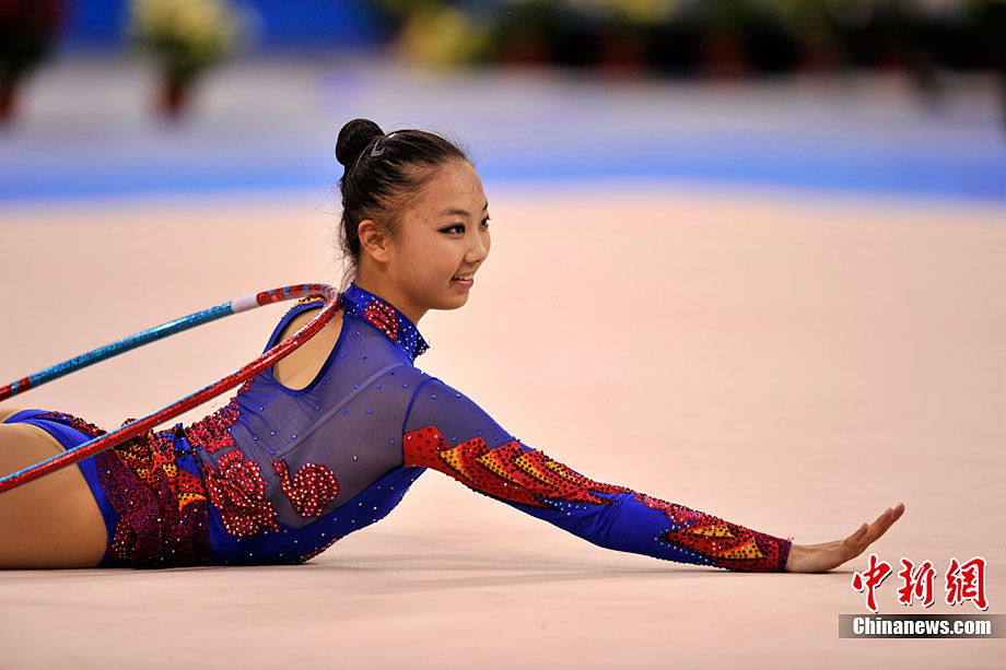 亚运会<em>艺术</em>体操:<em>韩国</em>90后<em>少女</em>申秀智
