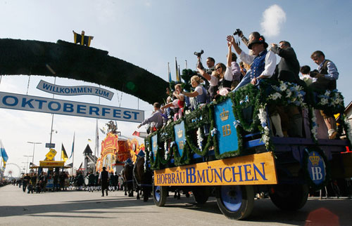 亲历德国啤酒狂欢节 体验惊人的啤酒文化