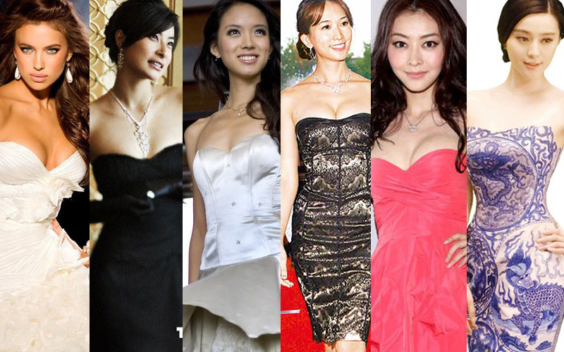 高清:体娱圈美胸<em>女星</em>低胸<em>露乳</em>装比拼 郭晶晶乳
