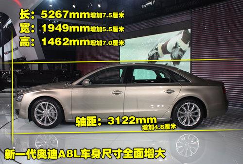 不低调,更豪华 实拍解析全新奥迪a8l