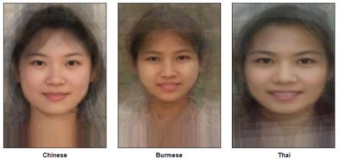 数千照片合成标准脸:中国<em>女性</em>富贵大圆脸(图