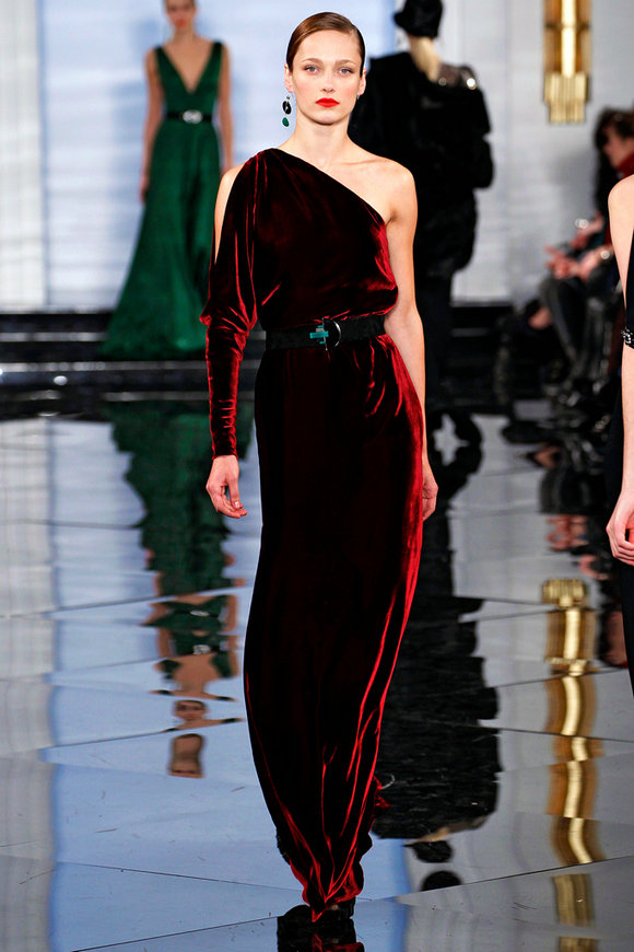 <em>Ralph Lauren女装</em> 中国古代服饰风 _中国网