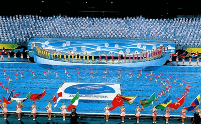 第14届世界游泳锦标赛幕启申城