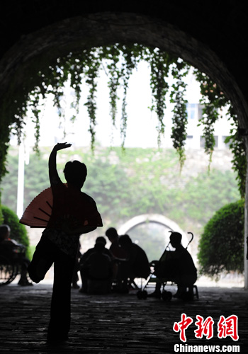 南京城门避暑纳凉好去处