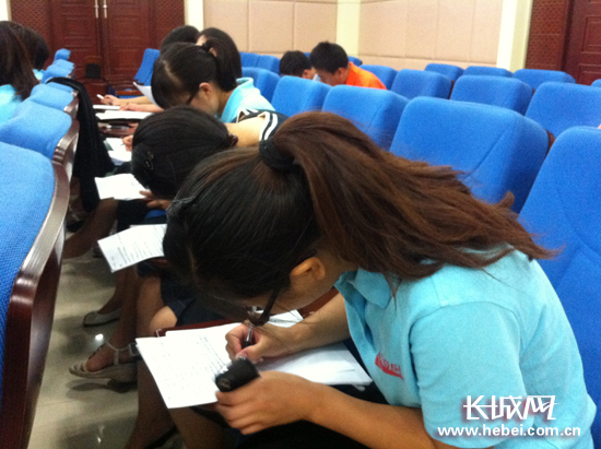 长城网组织考试检验员工学习七一讲话成效