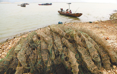长江中下游降水量60年最少 鄱阳湖鱼虾大幅减