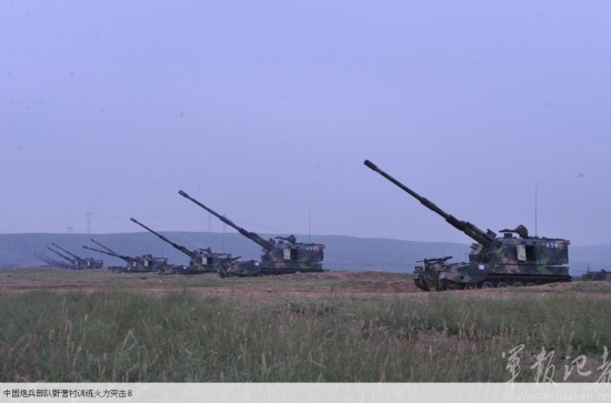 直击中国第一支数字化炮兵部队