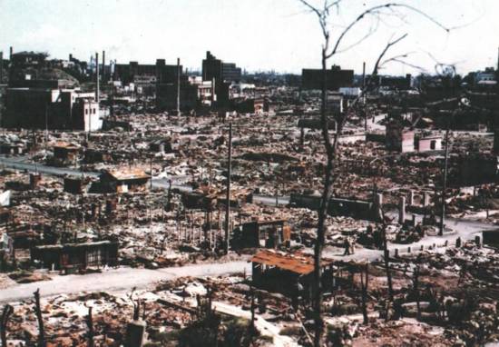 美国馆藏的日本广岛核爆炸旧照[组图]