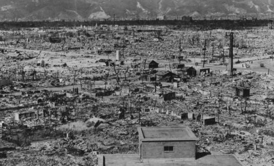 美国馆藏的日本广岛核爆炸旧照[组图]