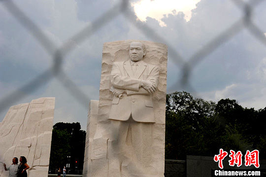 中国人雕塑华盛顿国家广场马丁路德金像引争议