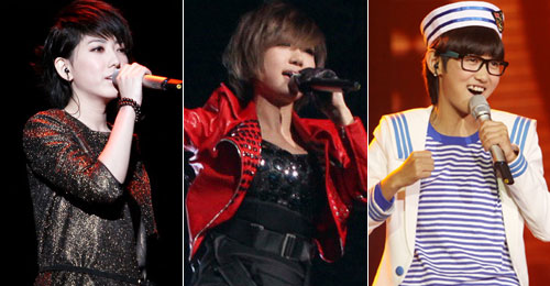 <em>快乐女声</em>激情唱响 盘点2011中国四大选秀节目