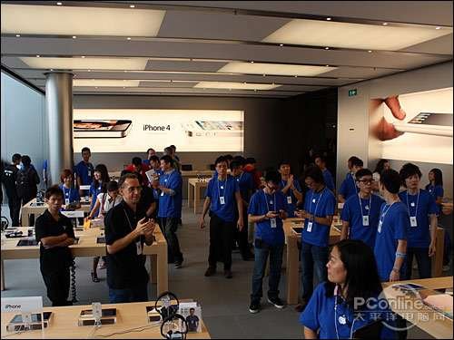 香港首家苹果专卖店开业 斥资2亿_新闻台_中国网络电视台