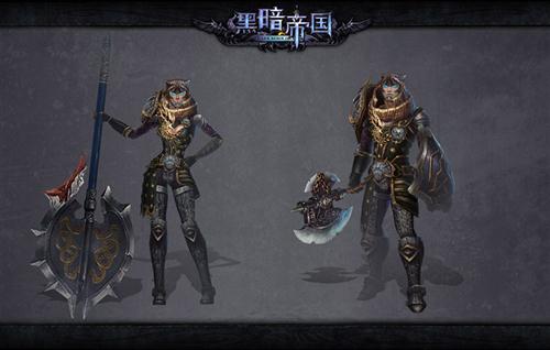 3d暗黑网游《黑暗帝国》各职业原画赏