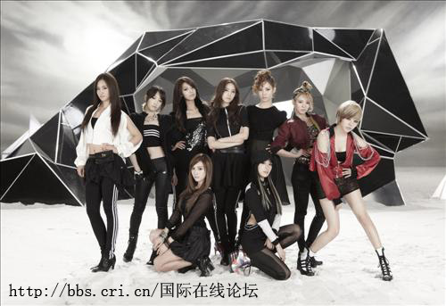 少女时代新专辑《the+boys》席卷韩音乐网站冠