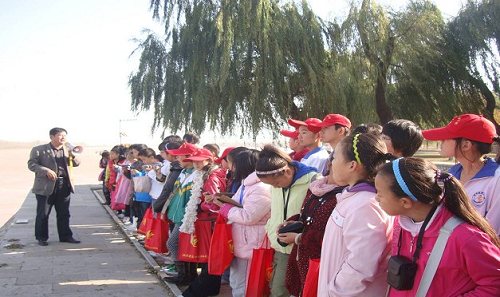 小记者高青之行采风联谊活动在高青三中举行