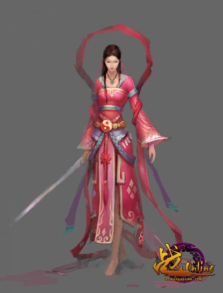 玩家<em>角色</em>持剑概念图
