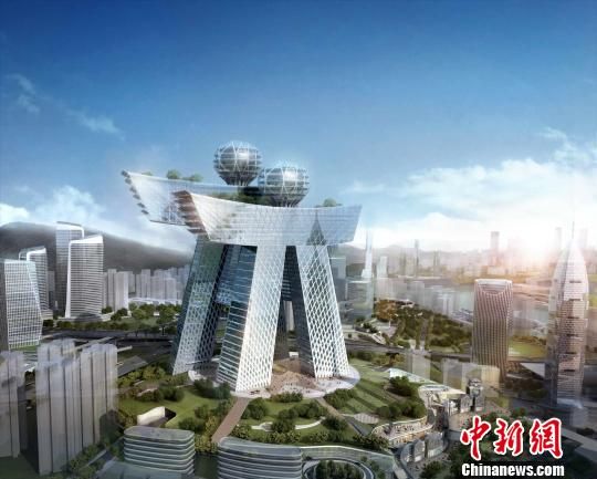 重庆将新建一座"人人"型高楼(图)