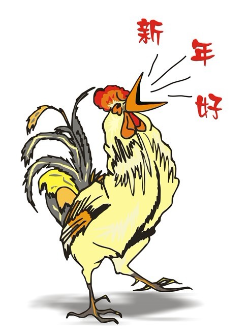 漫画:初一"鸡日"